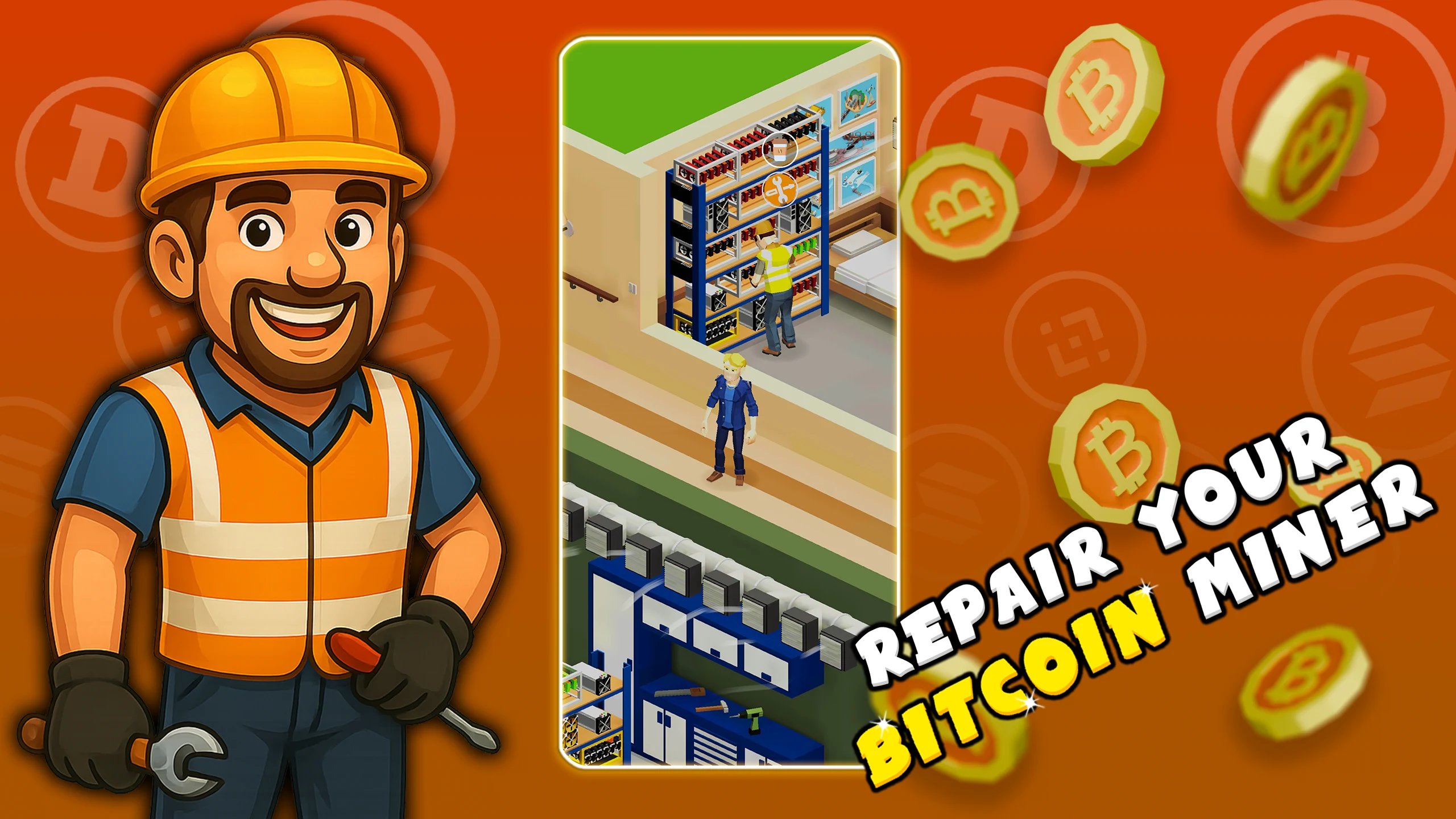 Bitcoin Miner Bro - Tycoon screenshot