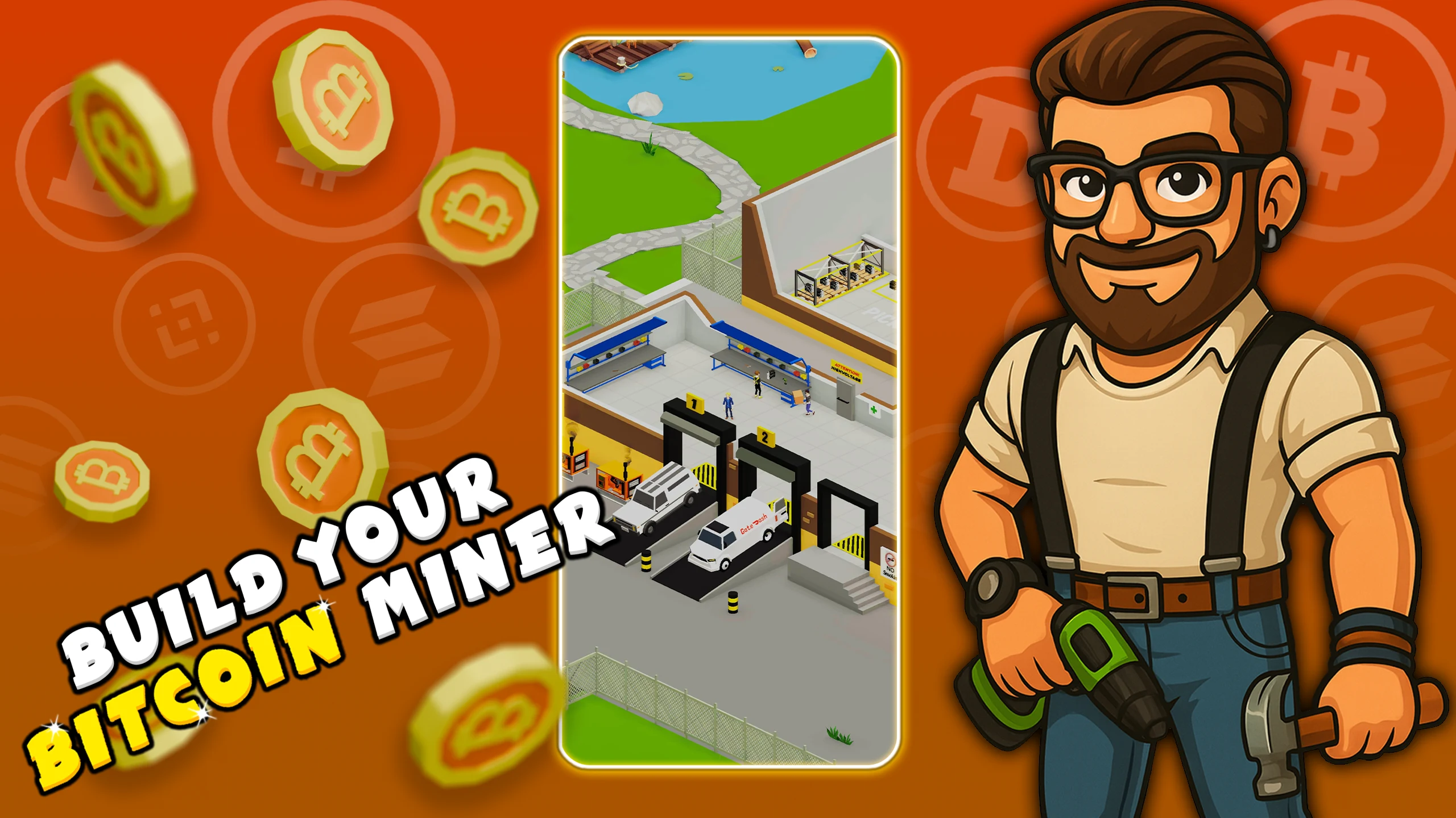 Bitcoin Miner Bro - Tycoon screenshot