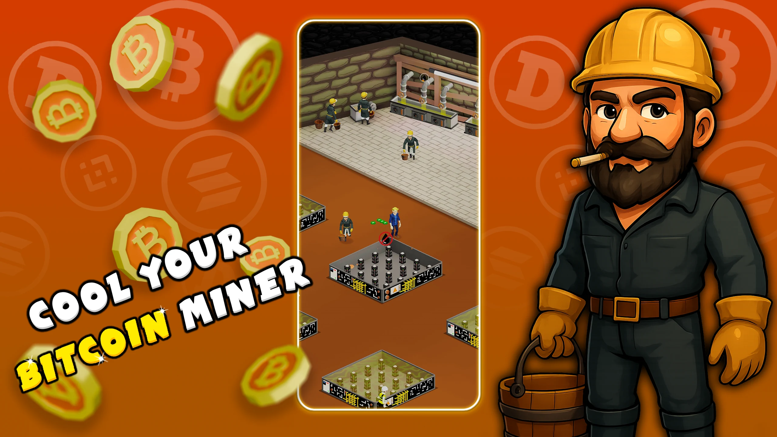 Bitcoin Miner Bro - Tycoon screenshot